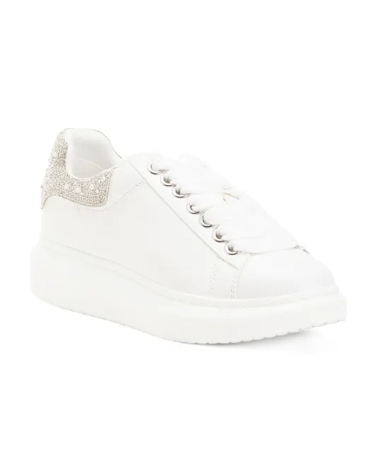 

Кроссовки Gaines на платформе Steve Madden, цвет Rhinestone