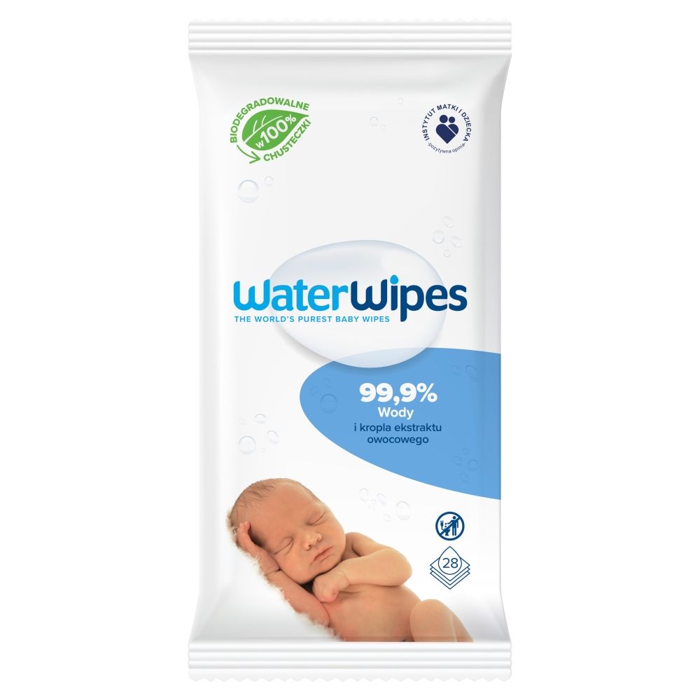 Влажные салфетки Waterwipes Bio, 28 шт waterwipes детские салфетки 28 салфеток