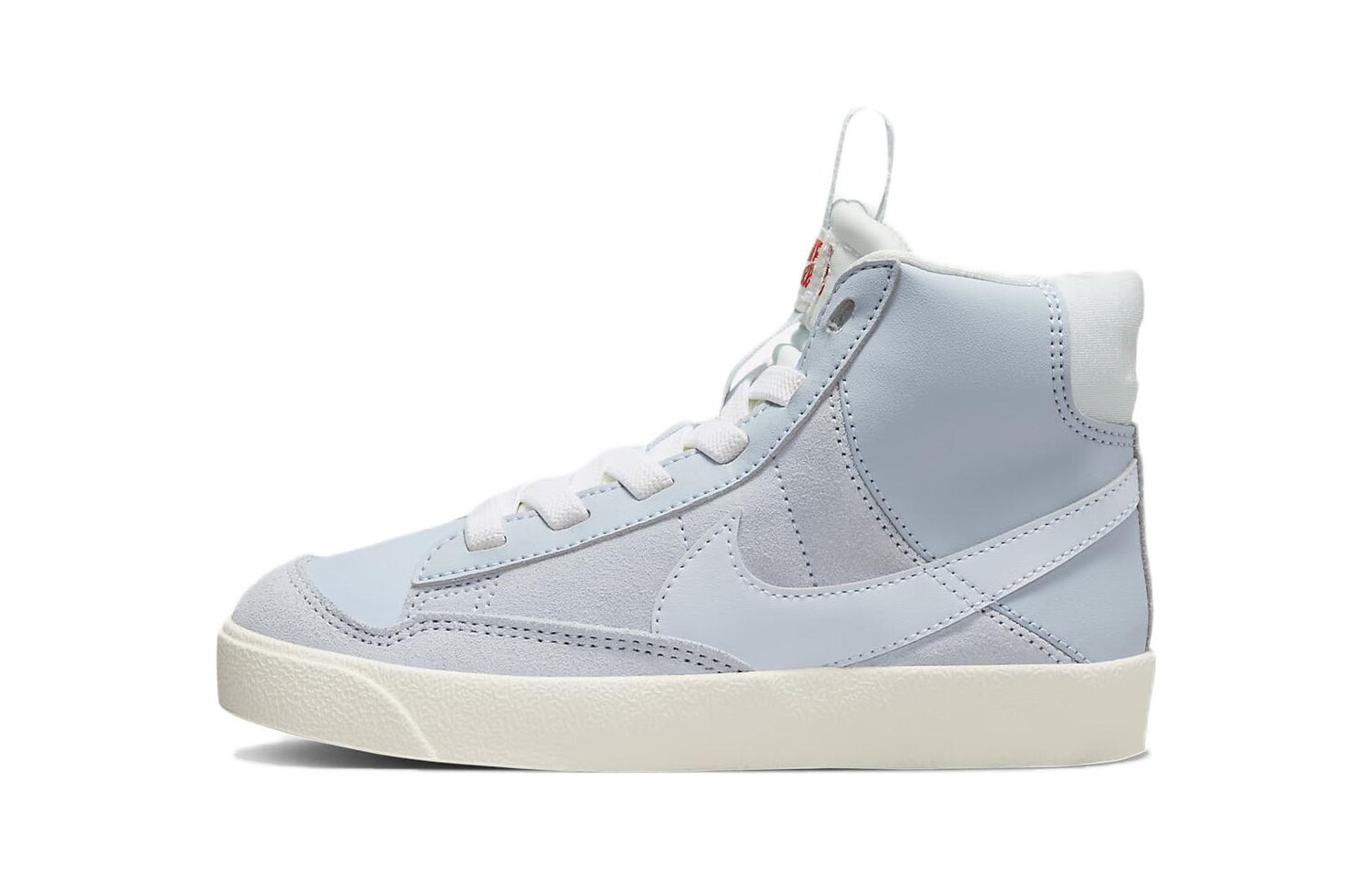 

Детские кроссовки для скейтбординга Blazer PS Mid-top Blue Nike, синий/белый