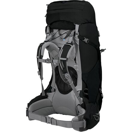 Рюкзак Ariel 65л — женский Osprey Packs, черный рюкзак ariel osprey цвет claret red