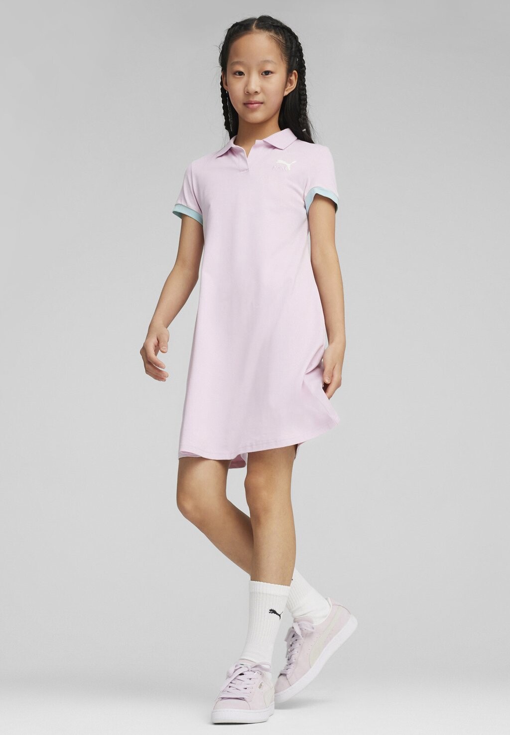 

Платье из джерси Classics Match Point Puma, цвет grape mist
