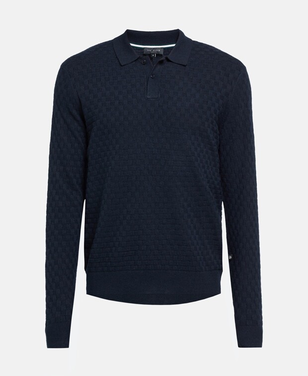 

Джемпер с длинными рукавами Ted Baker, темно-синий