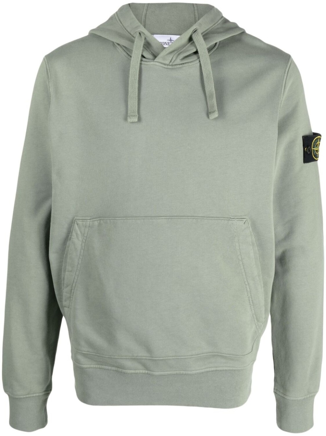 

Худи из джерси с нашивкой Compass Stone Island, зеленый