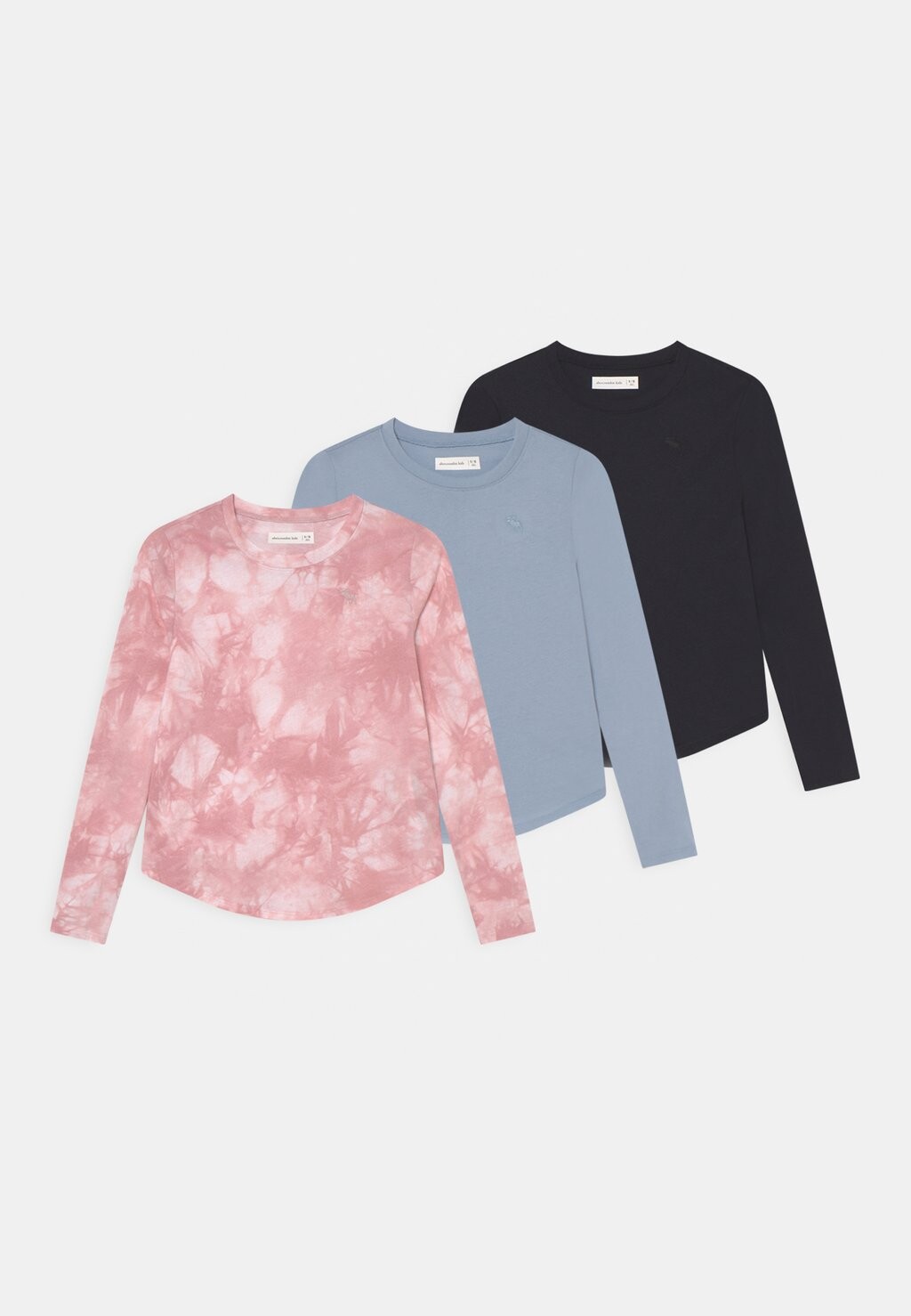 

Топ с длинными рукавами CURVE 3 PACK Abercrombie & Fitch, цвет multi-coloured