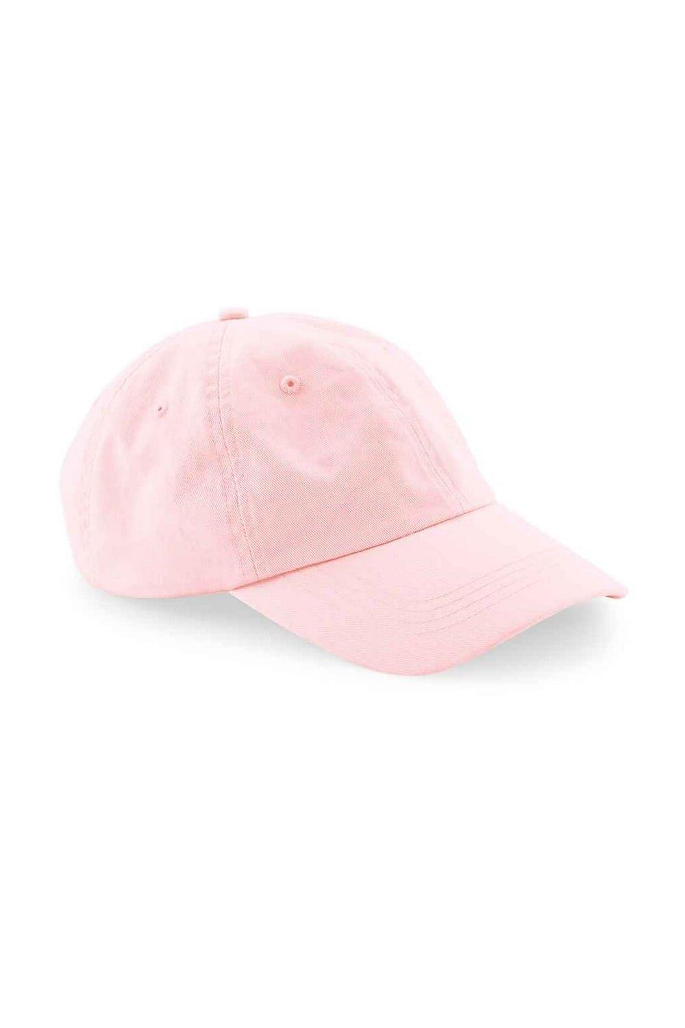 Бейсбольная кепка из органического хлопка Beechfield, розовый