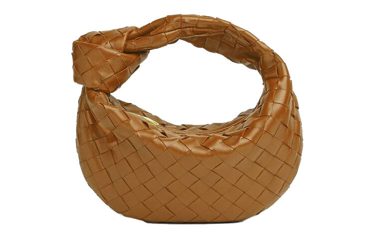 

Мини-сумочка женская Bottega Veneta Jodie Mini Intrecciato, темно-бежевый