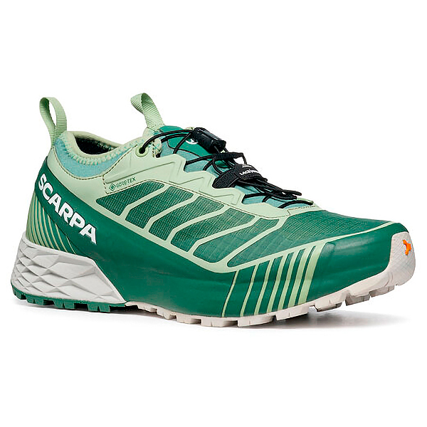 Кроссовки для бега по пересеченной местности Scarpa Women's Ribelle Run GTX, цвет Mineral Green/Gray