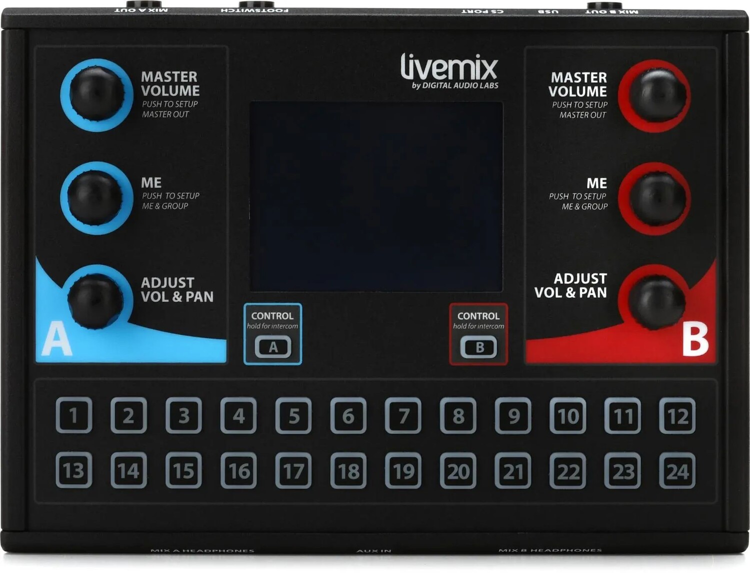 

Персональный мониторный микшер Digital Audio Labs Livemix CS-DUO
