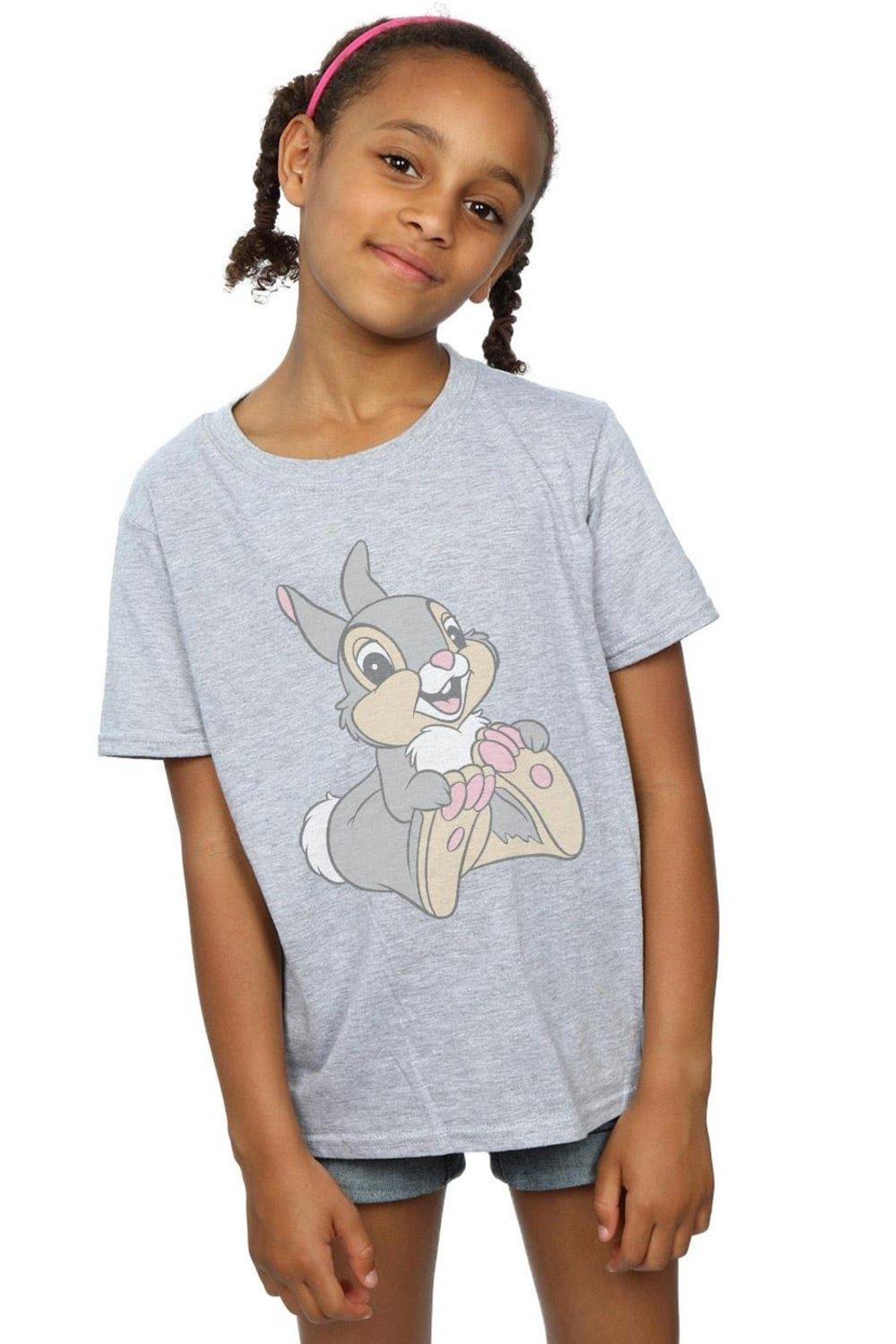 Классическая футболка Thumper Bambi, серый