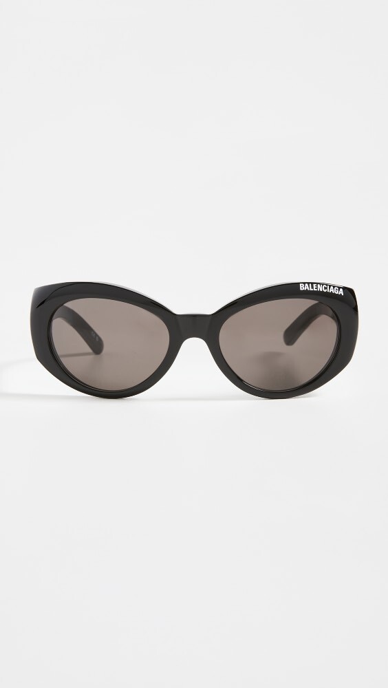 

Солнцезащитные очки Balenciaga Classic Oval, черный