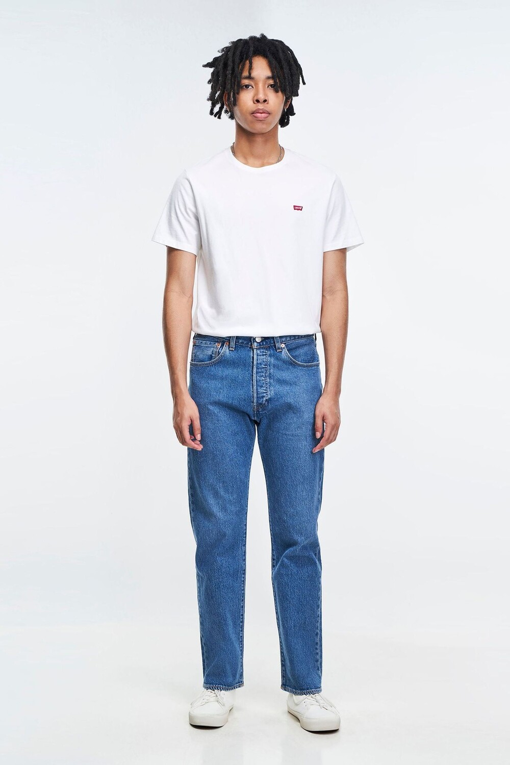 

501 Оригинальные прямые джинсы Levi's, синий