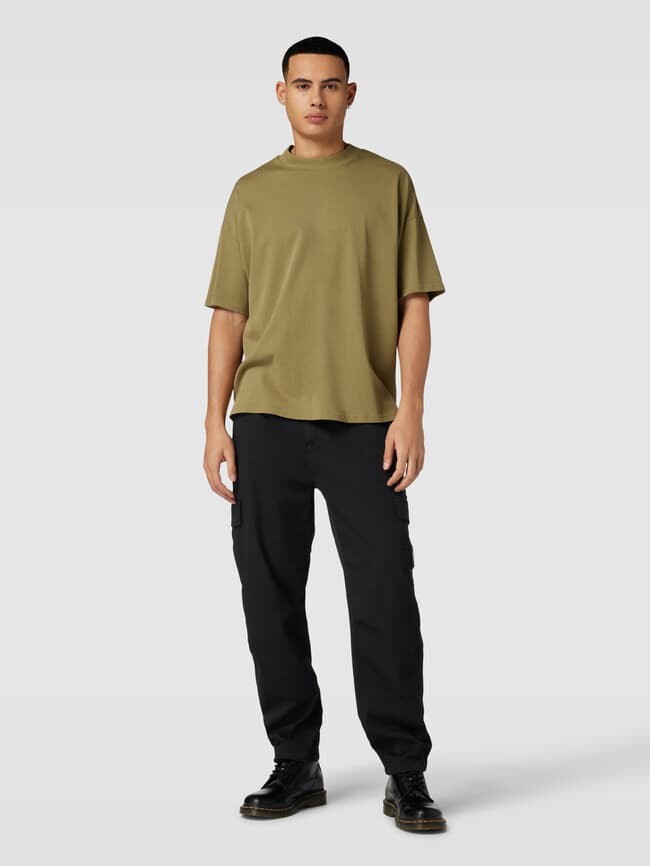 

Брюки-карго с лейблом Calvin Klein Jeans, черный