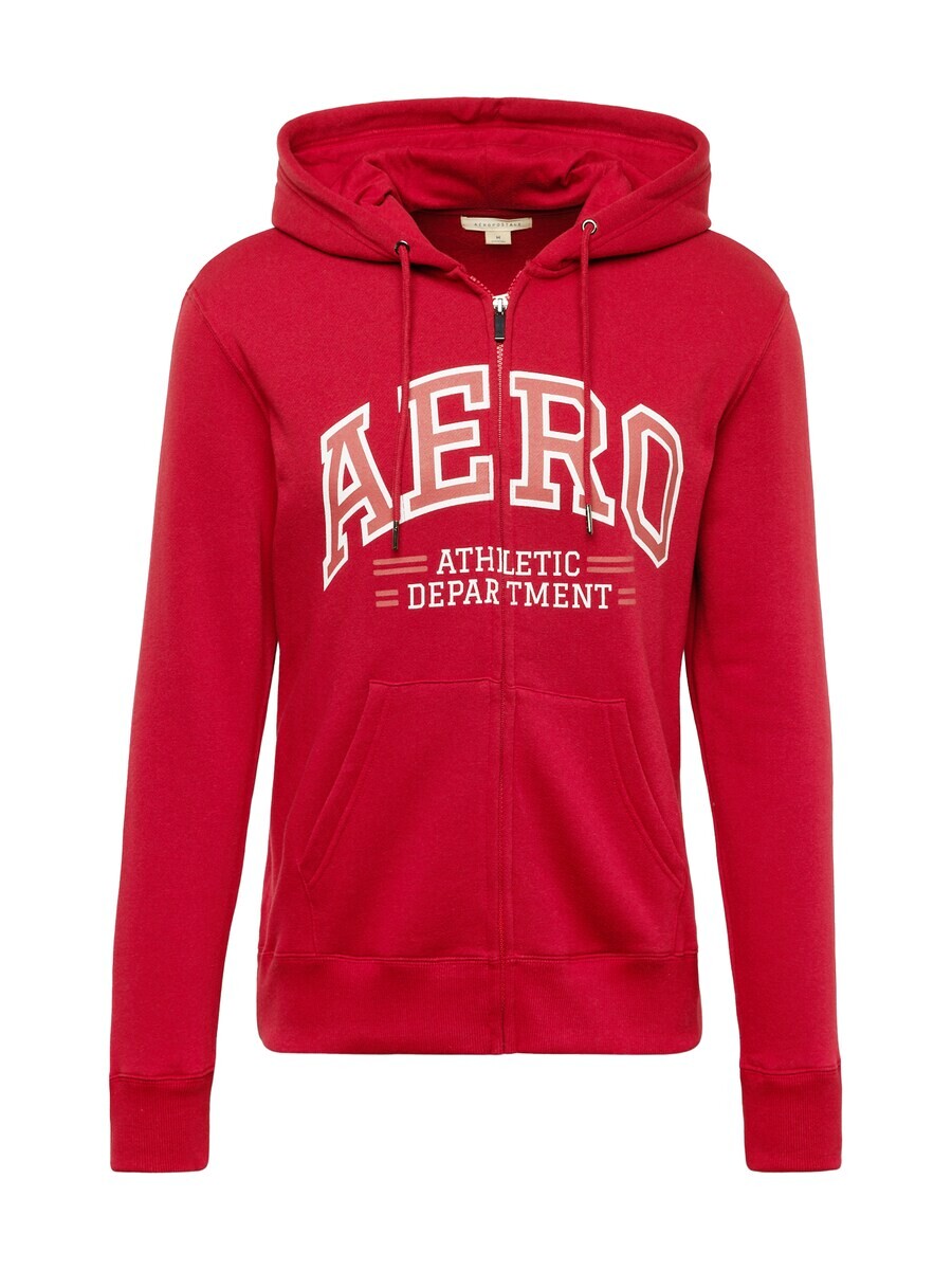 

Худи на молнии AÉROPOSTALE ATHLETIC, цвет Red/Pastel Red