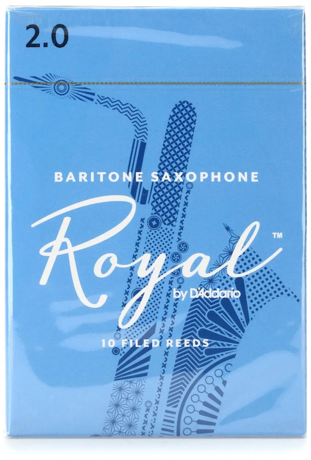 

D'Addario RLB1020 — трости для королевского баритона-саксофона — 2,0 (10 шт.)