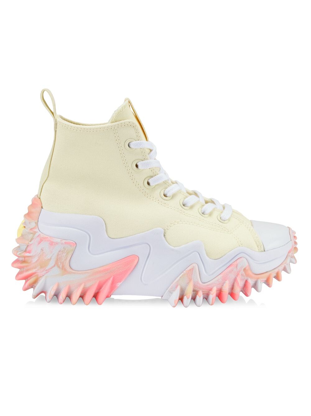 

Высокие кроссовки на парусиновой платформе Run Star Motion CX Converse, белый