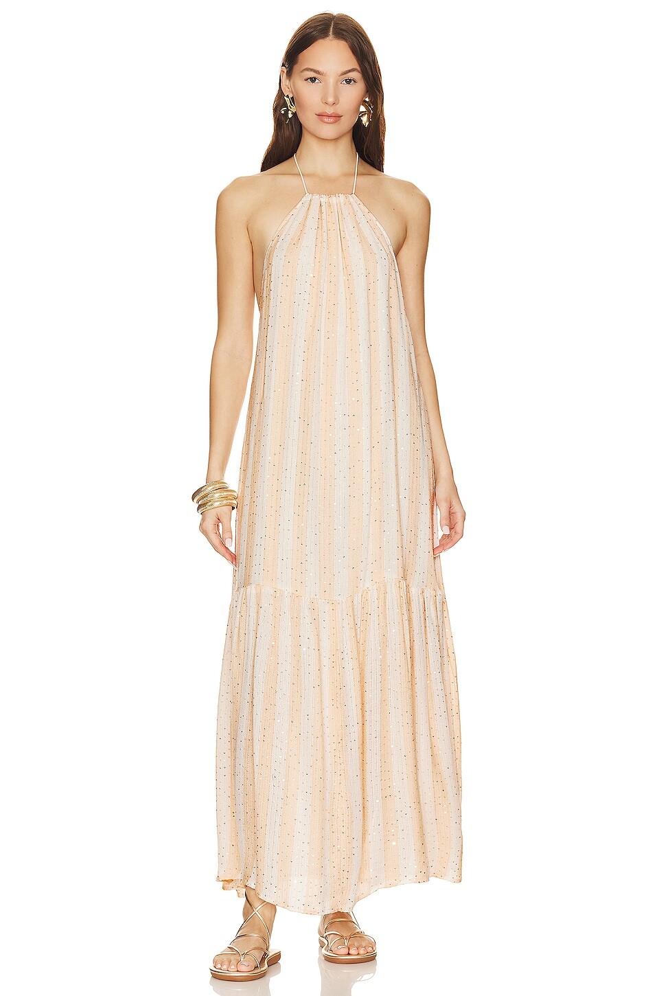 

Платье Sundress Zahara, цвет Saint Barth Stripes Off White Beige