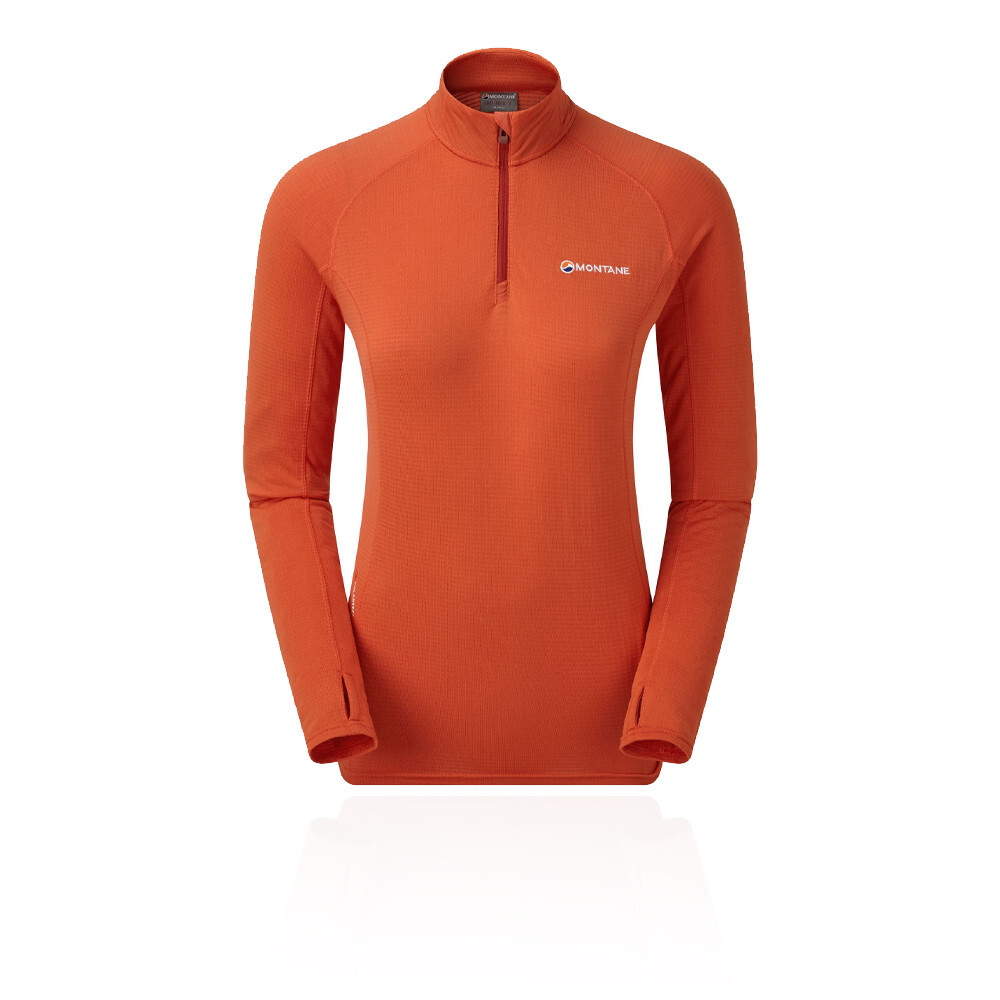 

Спортивный топ Montane Allez Micro Half Zip, оранжевый