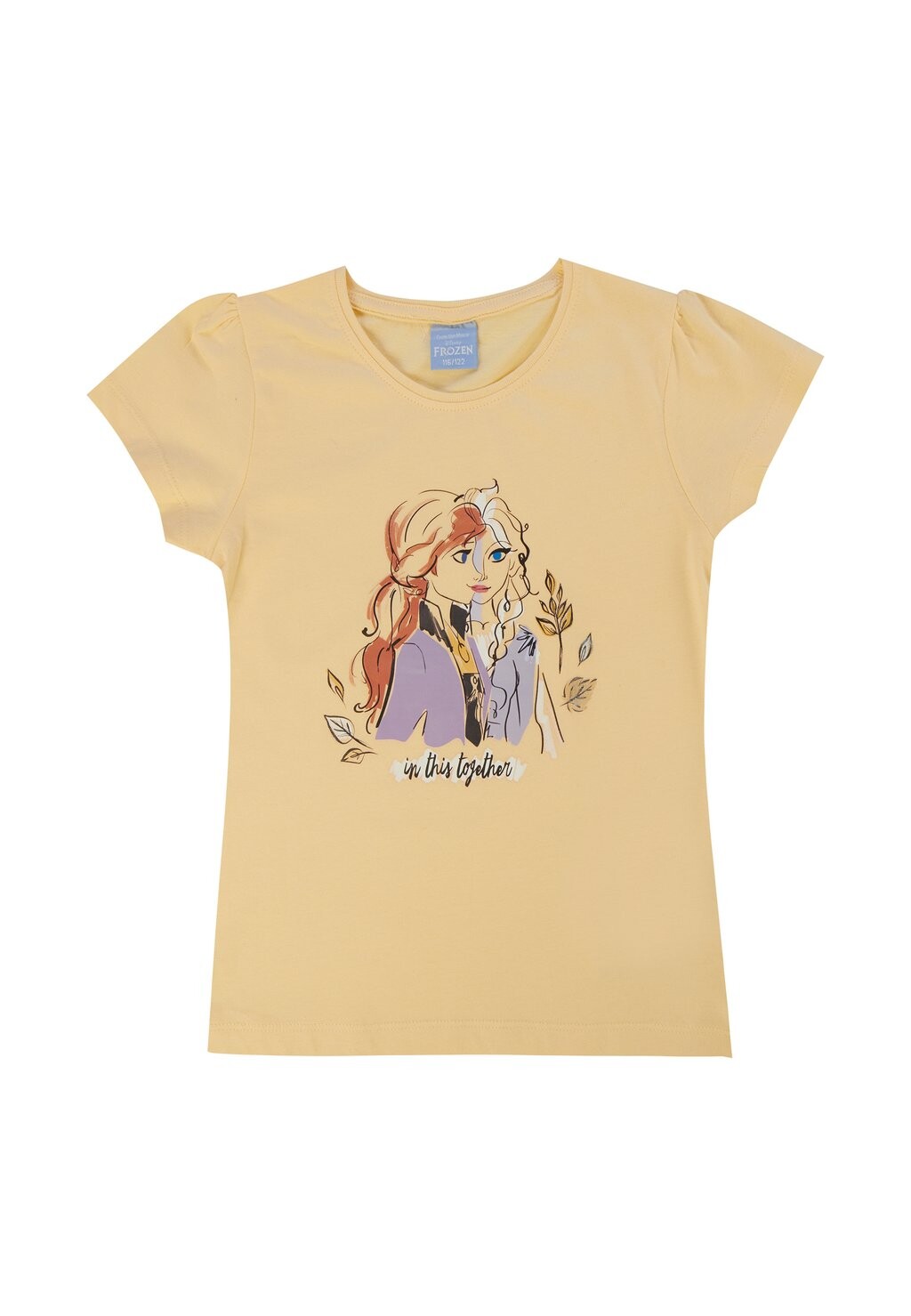 

Футболка с принтом ANNA ELSA Disney FROZEN, цвет pastell gelb
