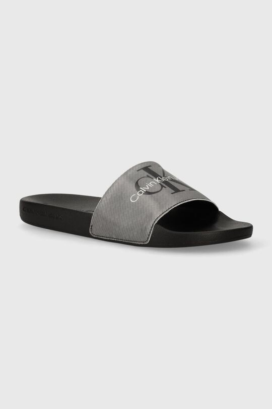 

Шлепанцы Slide Lenticular Calvin Klein Jeans, серебро