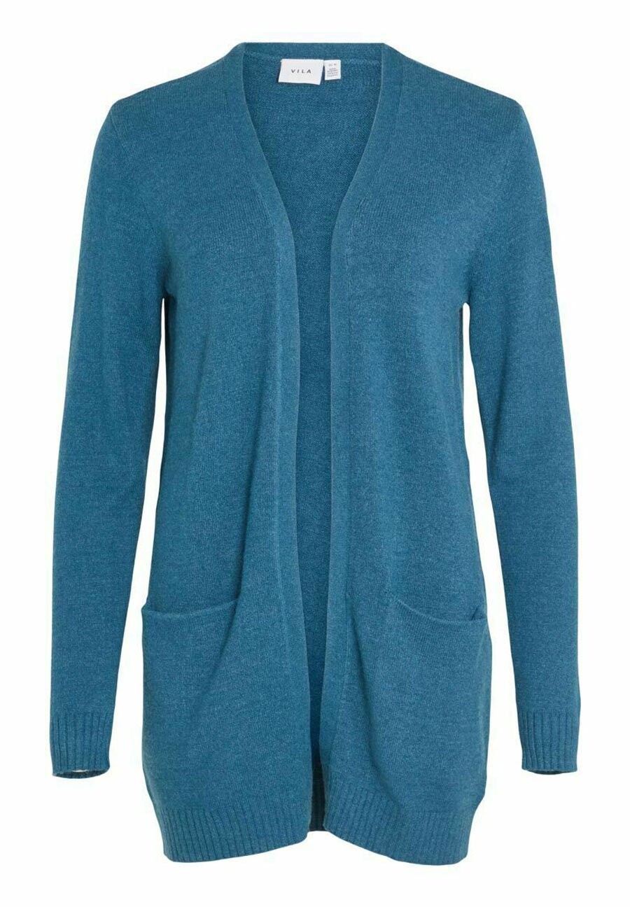 

Кардиган VILA VIRIL OPEN LS NOOS, цвет moroccan blue