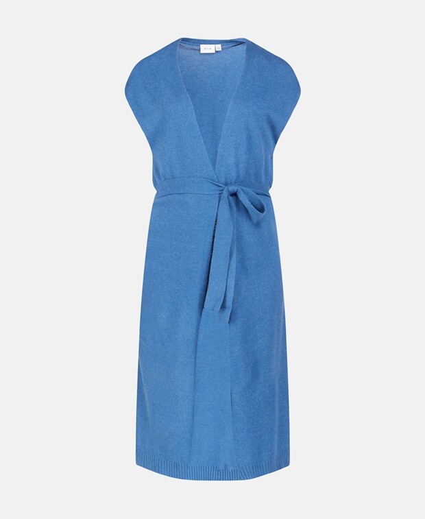 

Вязаный жилет Vila, цвет Slate Blue