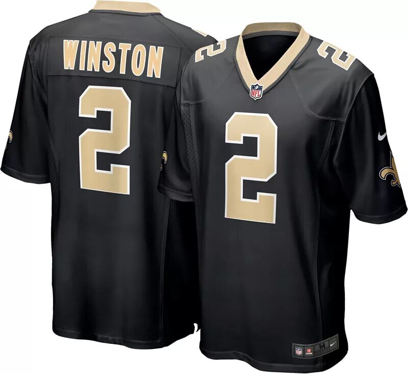 

Мужская красная игровая майка Nike New Orleans Saints Jameis Winston #2