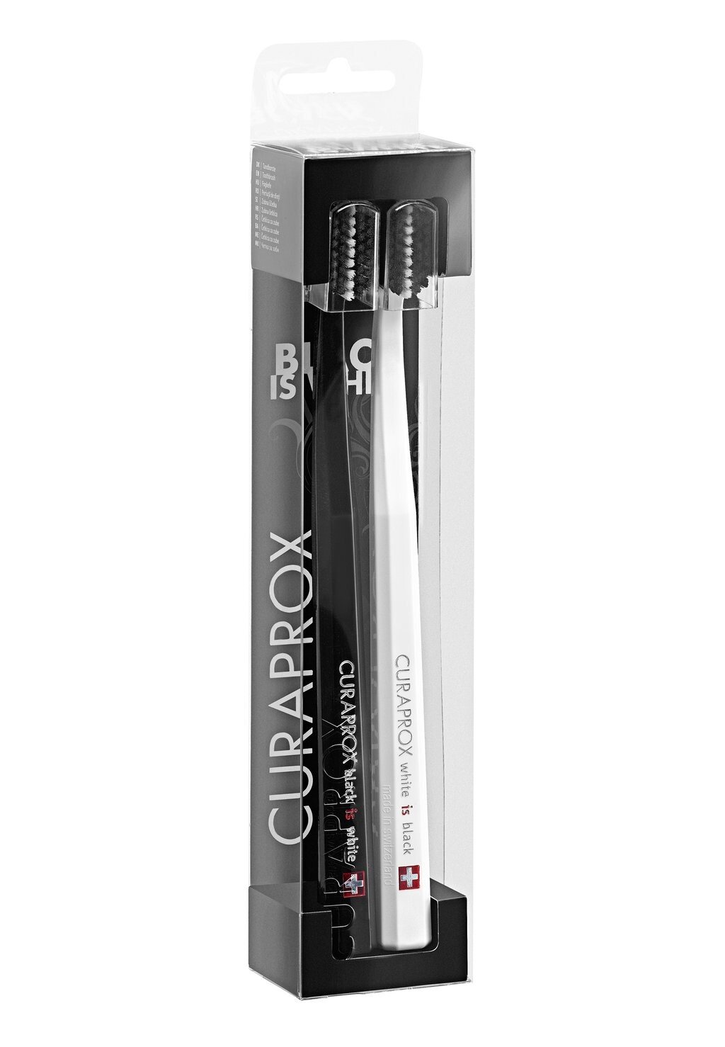 

Уход за зубами BLACK IS WHITE BLACK/WHITE DUO Curaprox, цвет black