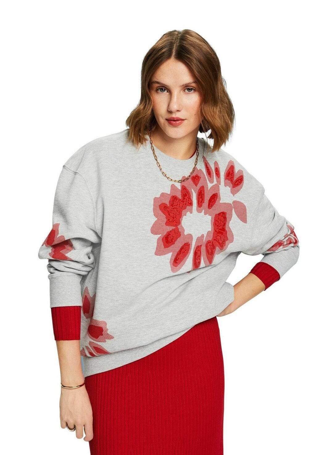 

Толстовка Esprit, цвет light grey