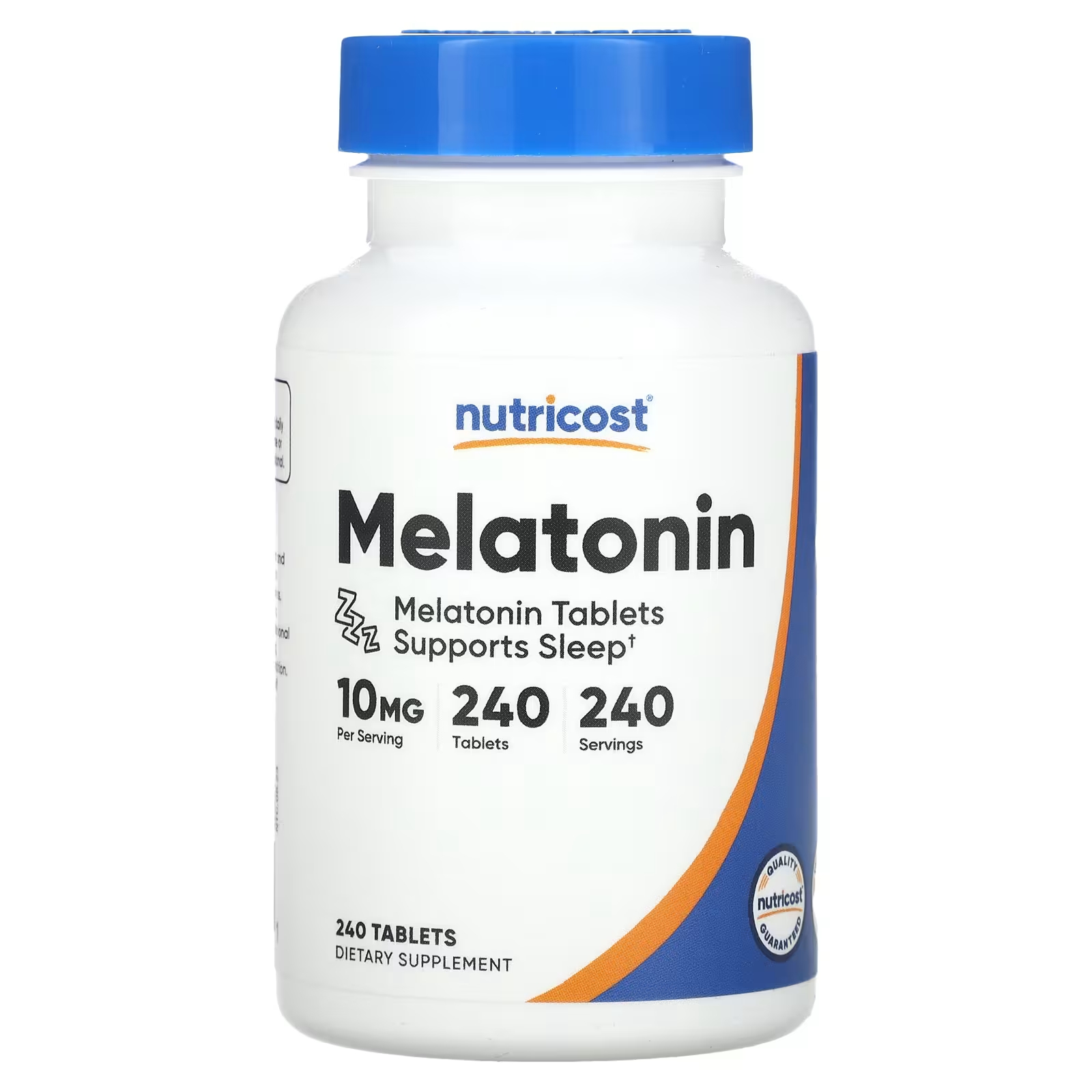 Nutricost Мелатонин 10 мг 240 таблеток мелатонин nutricost 5 мг 240 капсул