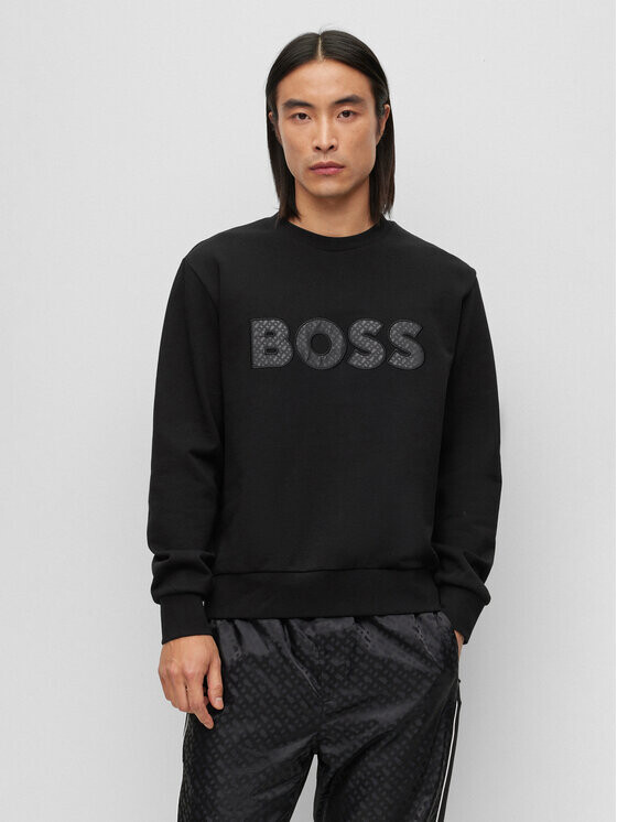 

Толстовка свободного кроя Boss, черный