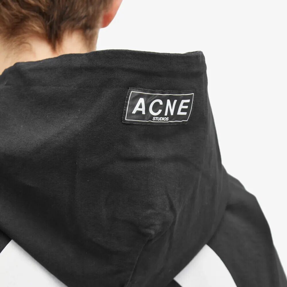 

Толстовка с однотонным логотипом Acne Studios, черный