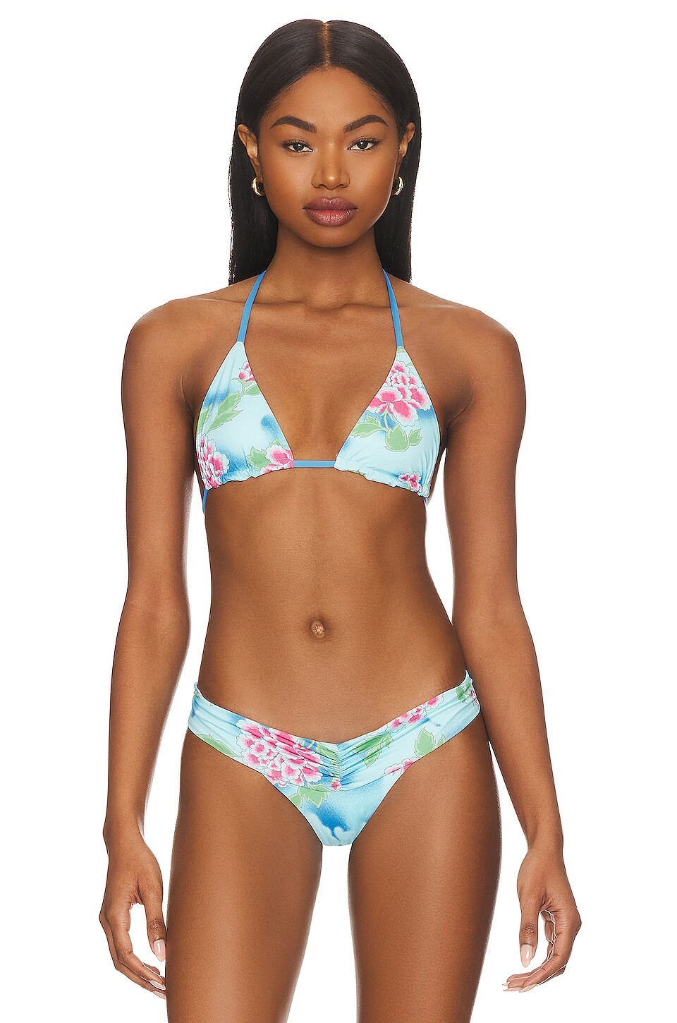

Топ бикини Frankies Bikinis Nick, цвет Blue Daiquiri