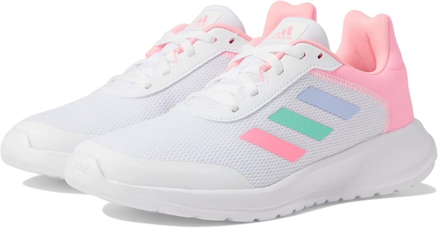 

Кроссовки Tensaur Run adidas, цвет White/Blue Dawn/Beam Pink