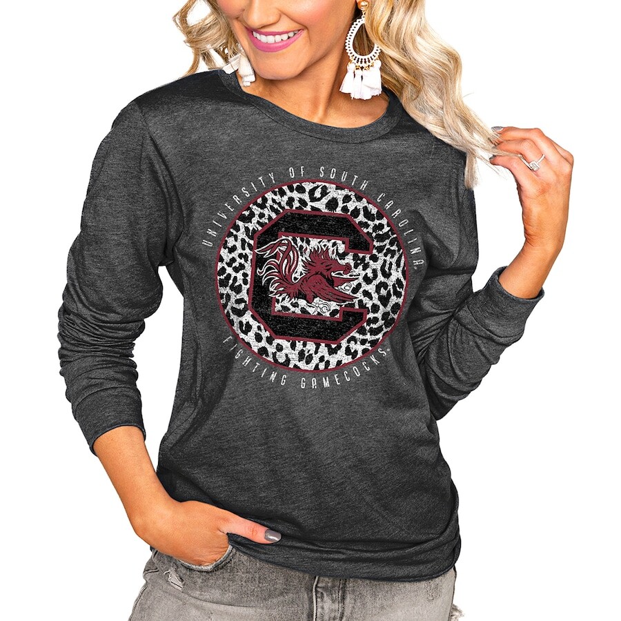

Футболка с длинным рукавом Gameday Couture South Carolina Gamecocks, угольный