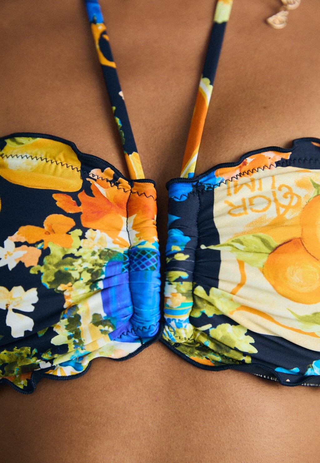 

Верх бикини CIAO BELLA TUBE Seafolly, синий