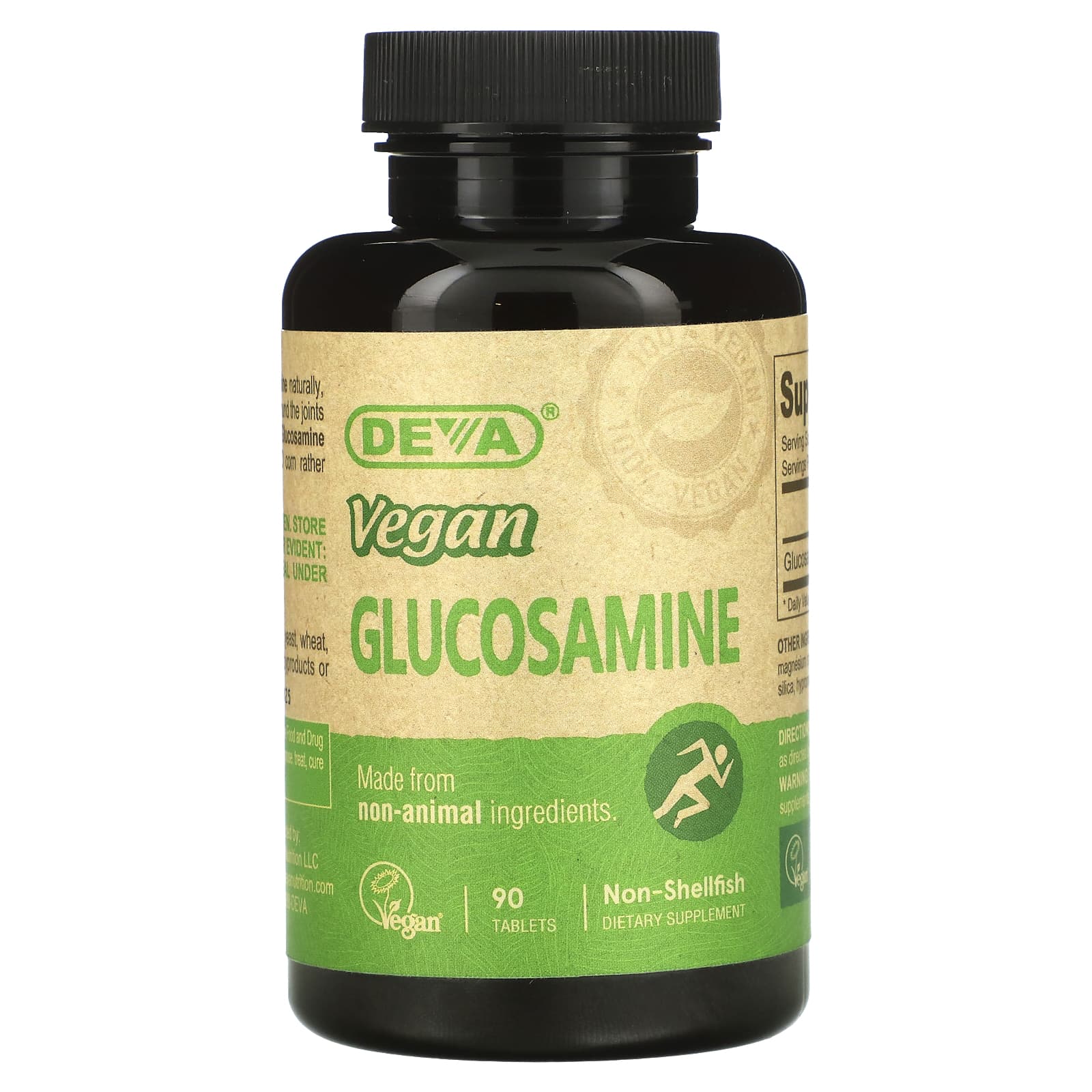 Deva Веганский глюкозамин 500 мг 90 таблеток deva веганское хелатирующее железо 29 мг 90 таблеток
