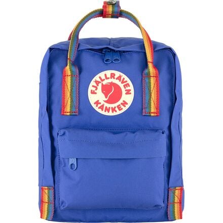 Kanken Rainbow Mini 7L Backpack Fjallraven, цвет Cobalt Blue рюкзак fjallraven save the arctic fox kanken mini 539 508