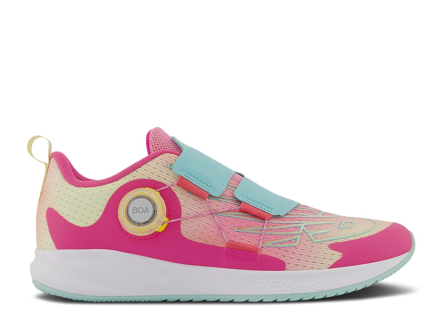 

Кроссовки New Balance Fuelcore Reveal V3 Boa Big Kid Wide 'Hi-Pink Surf', розовый