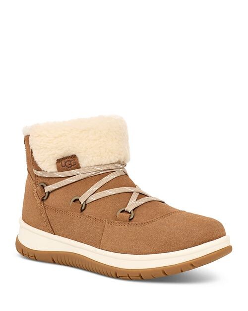 

Женские ботинки Lakesider Heritage на шнуровке для холодной погоды UGG, цвет Brown