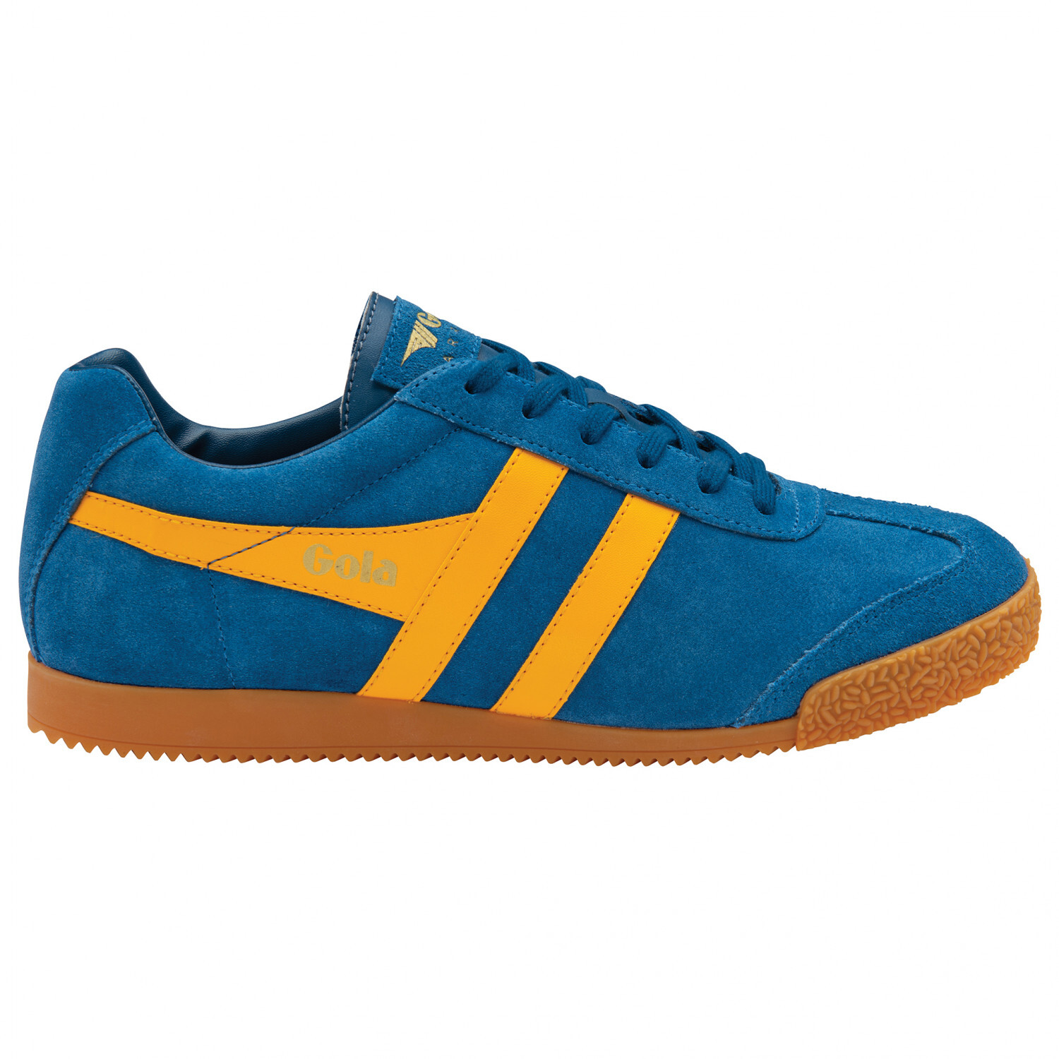 

Кроссовки Gola Gola Harrier Suede, цвет Marine Blue/Sun
