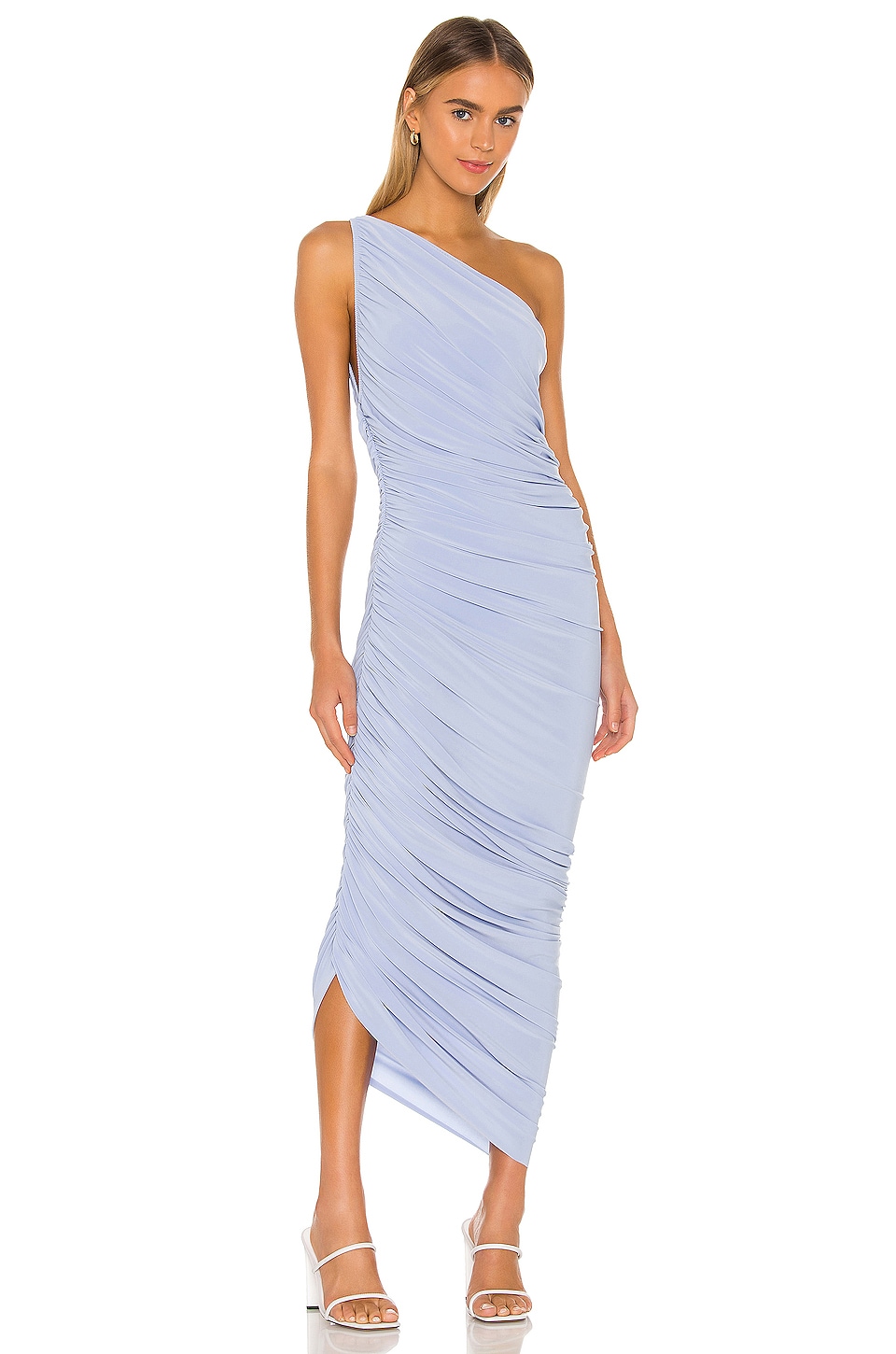 Платье Norma Kamali X REVOLVE Diana Gown, цвет Celestial Blue