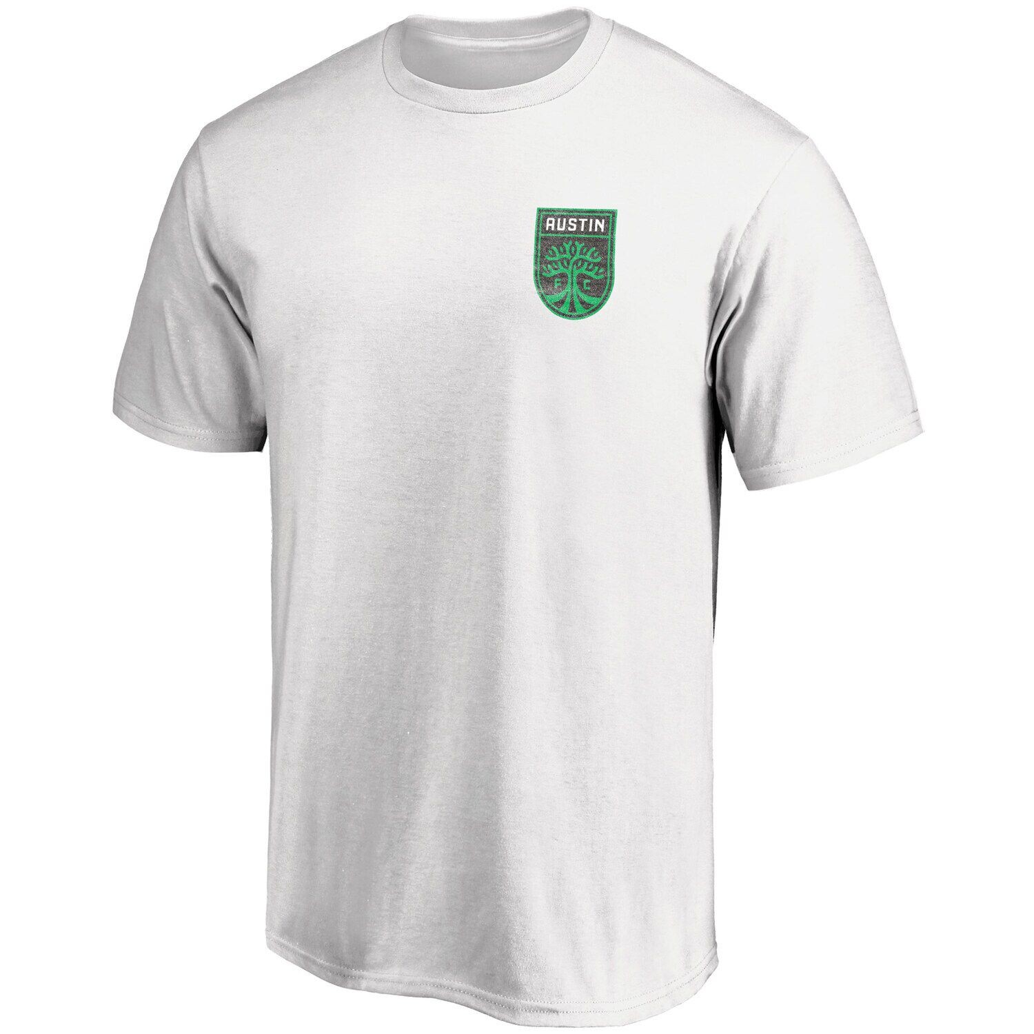 

Мужская белая футболка с логотипом Austin FC Prep Squad Classic Greatness Fanatics