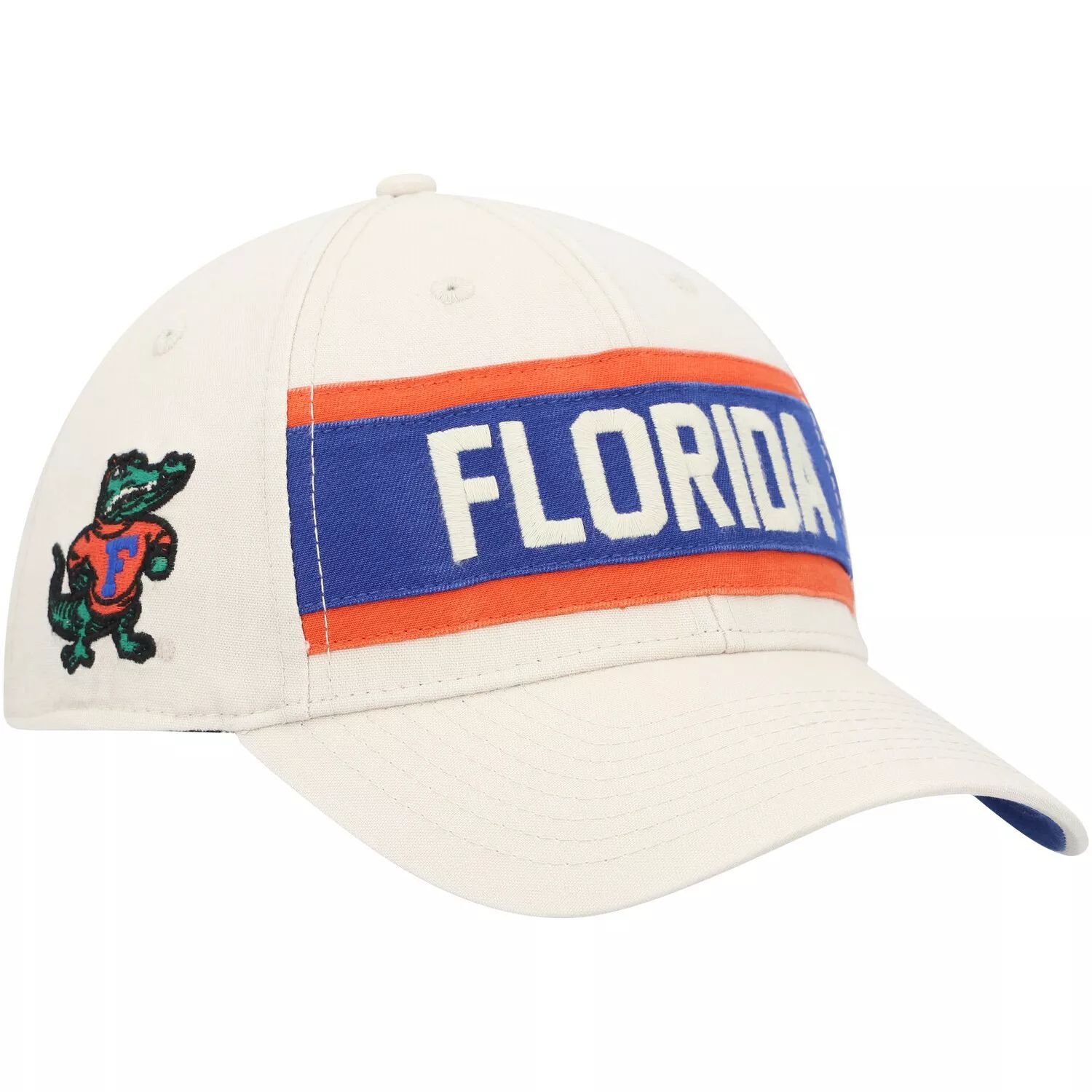 Мужская регулируемая кепка кремового цвета Florida Gators Crossroad MVP '47