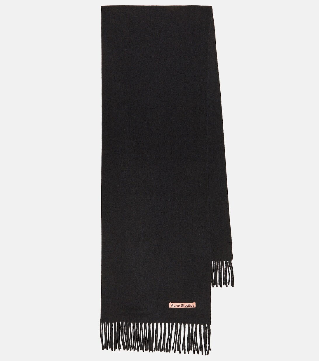 

Шерстяной шарф Acne Studios, черный