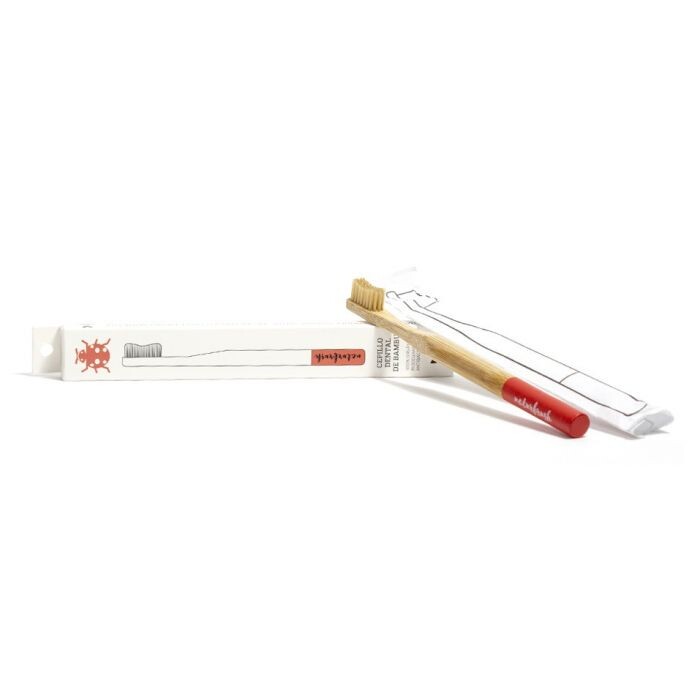 

Зубная щетка Cepillo Dental de Bambú Adulto Naturbrush, Rojo