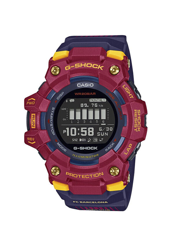 

G-Shock gbd-100bar-4dr силиконовые мужские наручные часы Casio, мультиколор