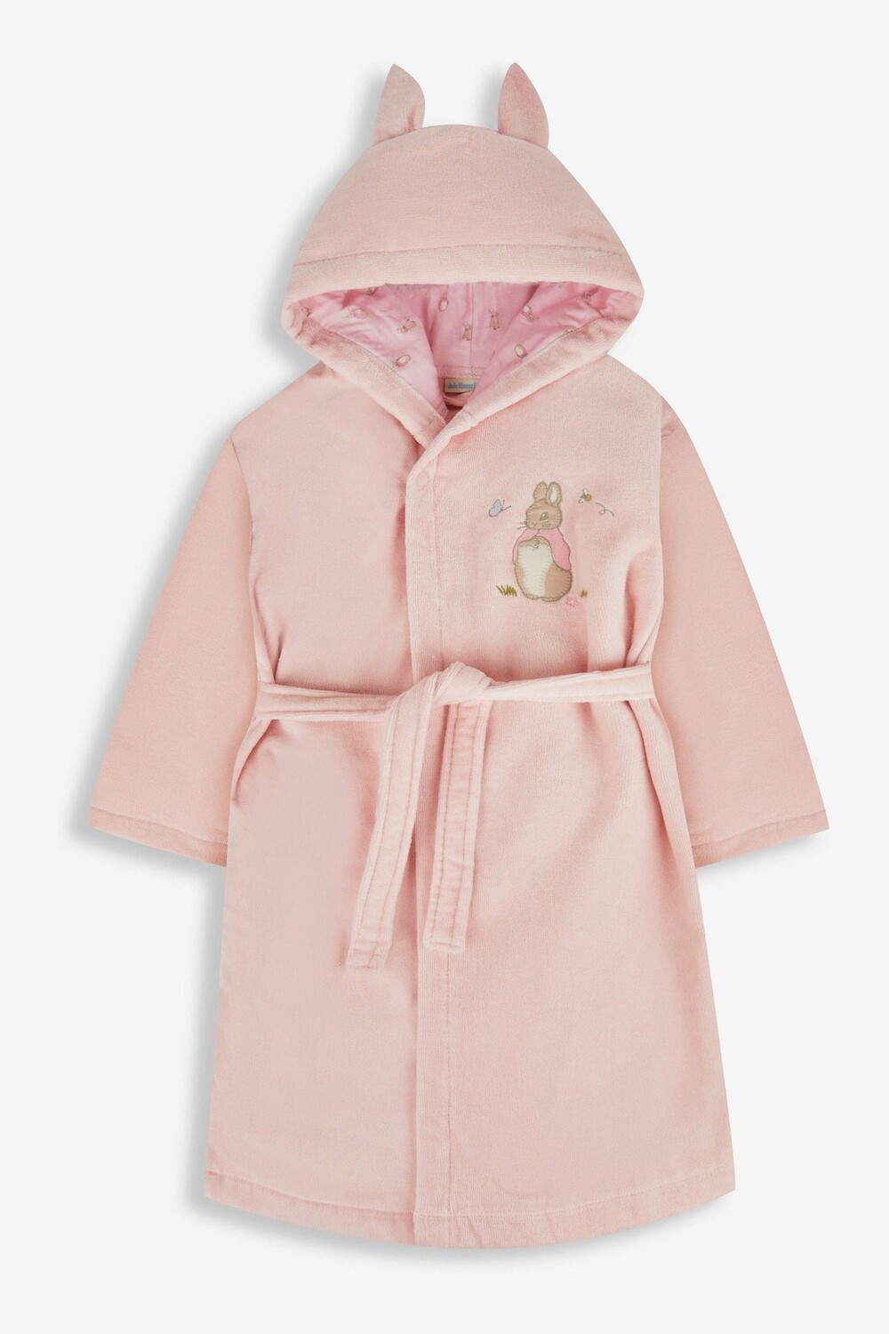 

Хлопковый халат Peter Rabbit Jojo Maman Bébé, розовый