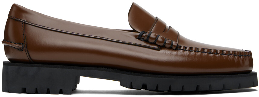 Коричневые лоферы Dan Lug Sebago