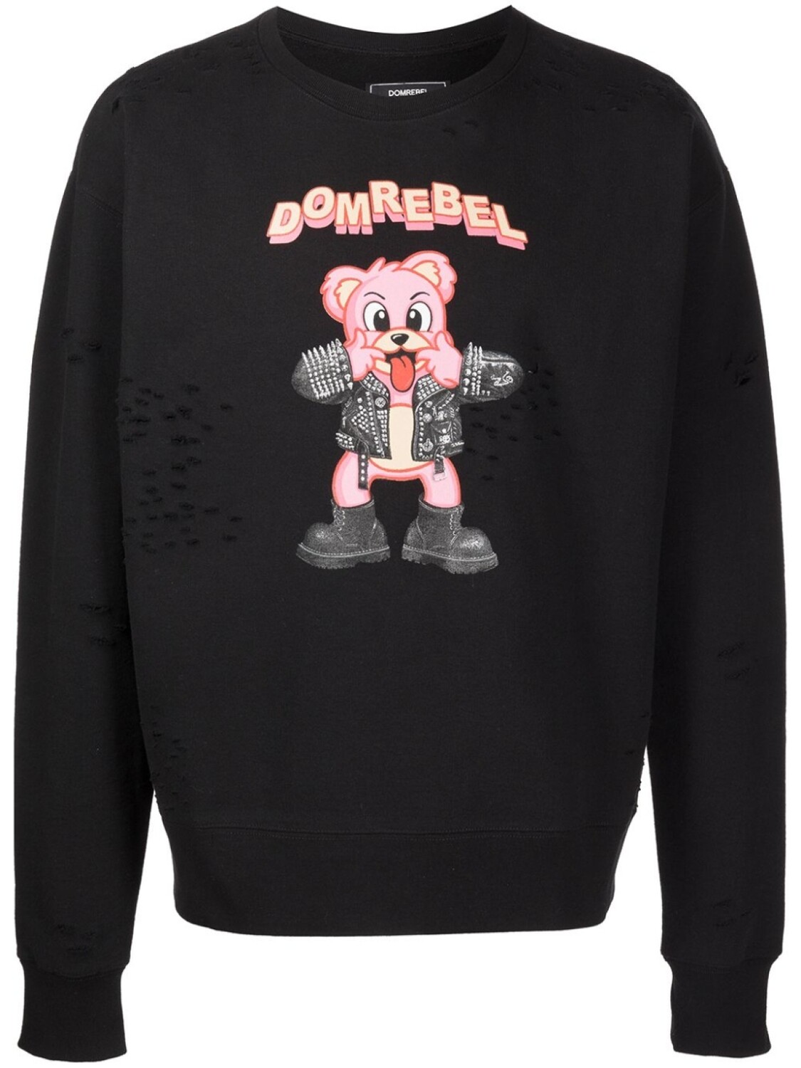 

DOMREBEL толстовка Punk Bear, черный