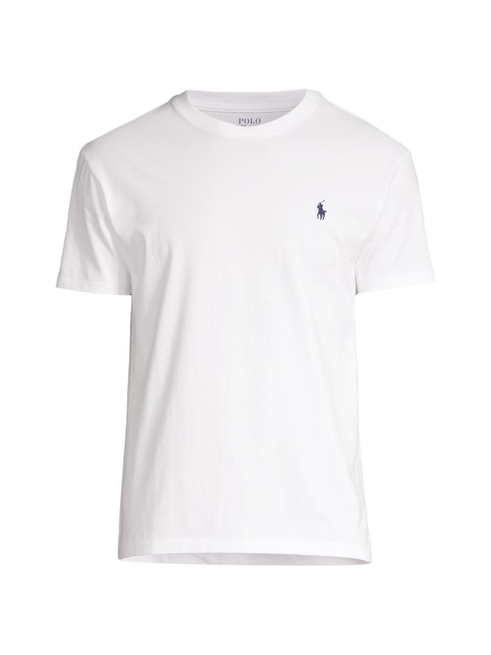

Футболка с круглым вырезом из джерси Polo Ralph Lauren, белый